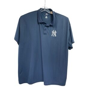 New York Yankees /General Merchandise Sz 5XL Blue Golf Polo Shirt (H37)